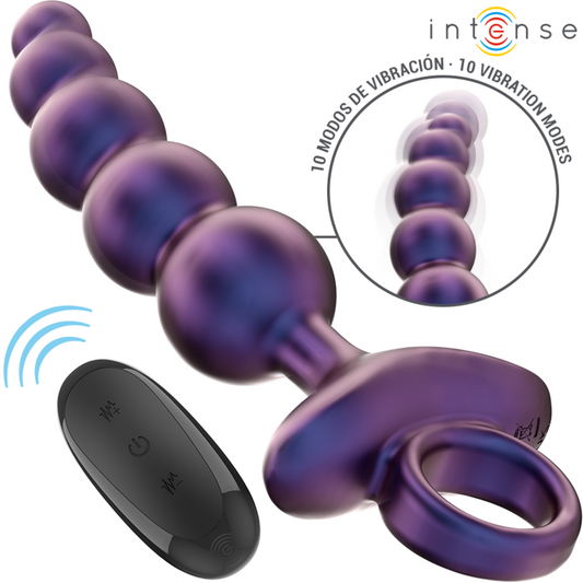 Intense Anal Toys Intense - Tito Vibrating Anal Plug Model 3 Remote Control