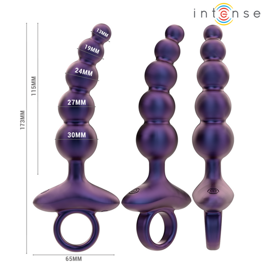 Intense Anal Toys Intense - Tito Vibrating Anal Plug Model 3 Remote Control