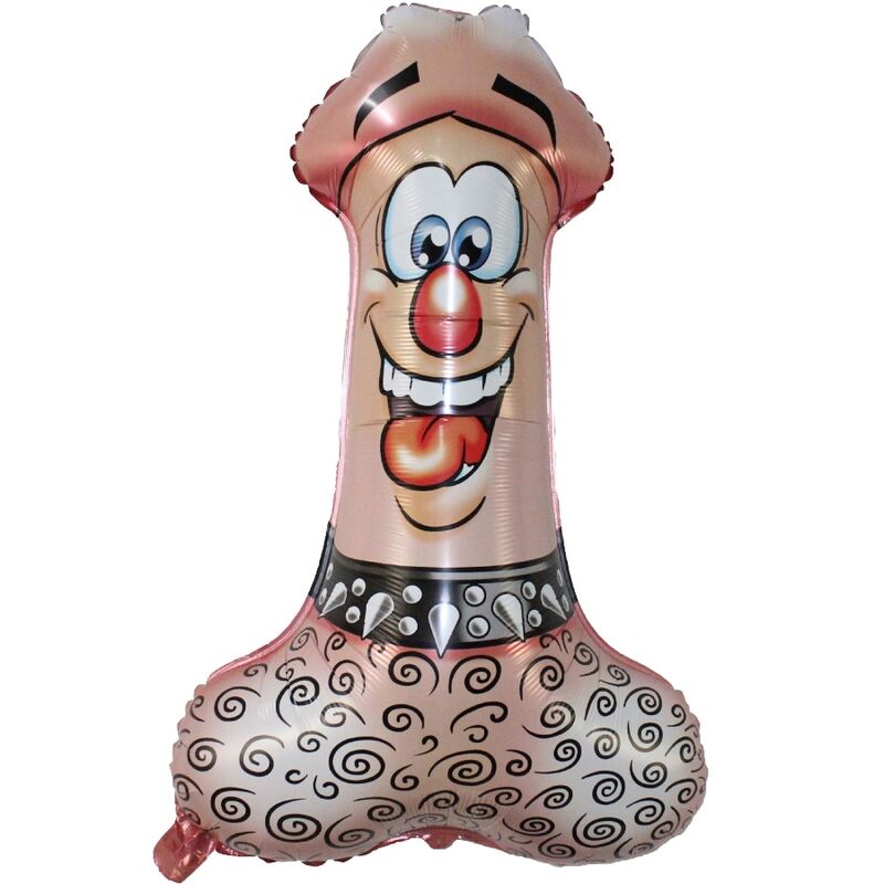 Diablo Picante Sado Penis Shaped Party Balloon