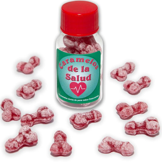 Diablo Picante 12 Health Candies Penis Shape Strawberry/Cherry
