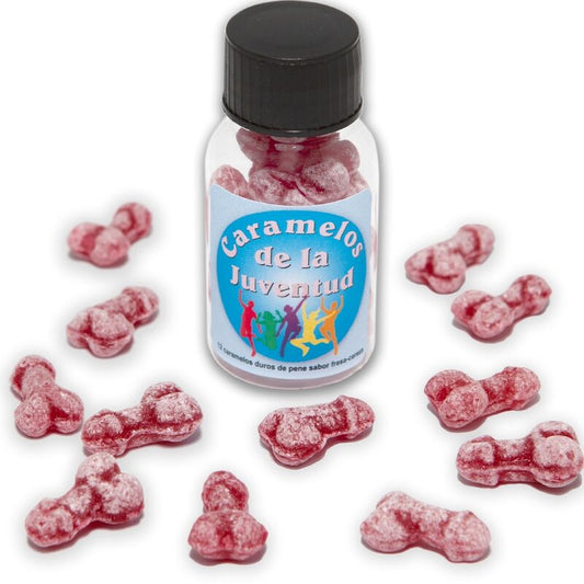 Diablo Picante 12 Youth Candies Penis Shape Strawberry/Cherry