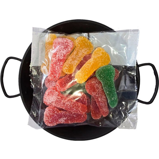 Diablo Picante Chewable Sugar Candies In Penis Shape In Different Flavors