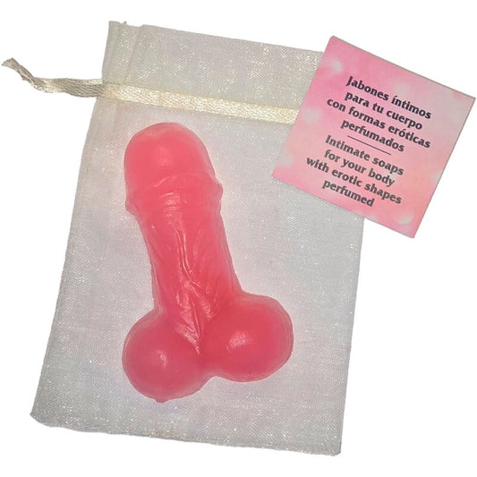 Diablo Picante Penis Shaped Perfumed Soap Pink