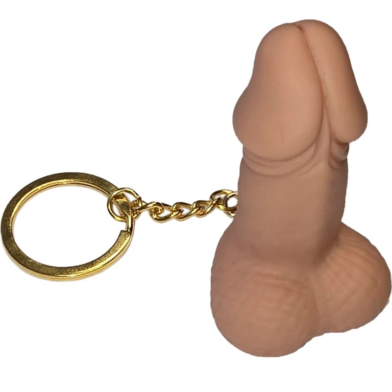 Diablo Picante Penis Shaped Keychain ??Flesh