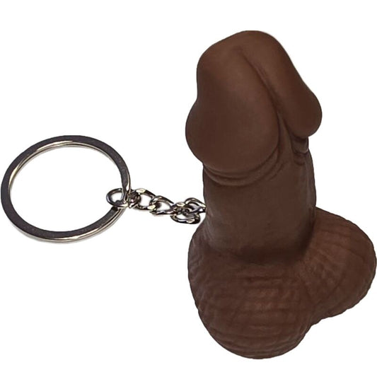 Diablo Picante Mulatto Penis Shaped Keychain