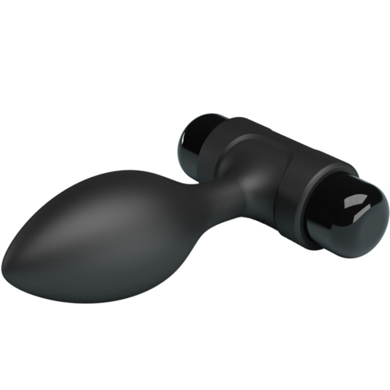 Pretty Love Vibra Butt 10 Vibrations Anal Plug Black