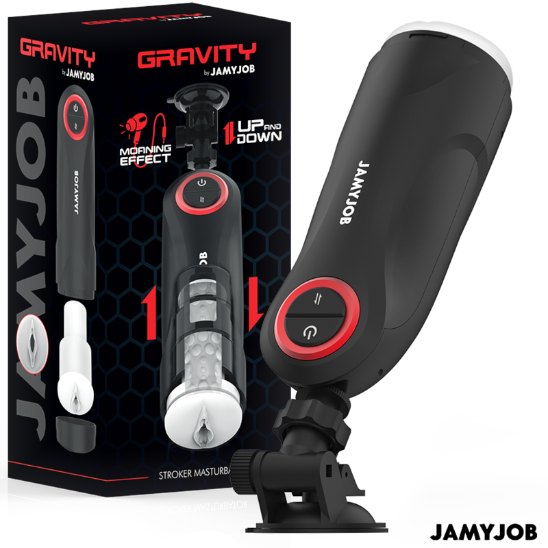 Jamyjob Gravity Automatic Vagina Masturbator 5 Thrusting Modes And Sound Effect