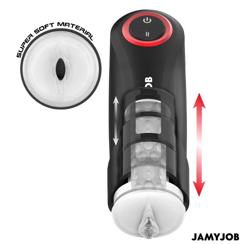 Jamyjob Gravity Automatic Vagina Masturbator 5 Thrusting Modes And Sound Effect