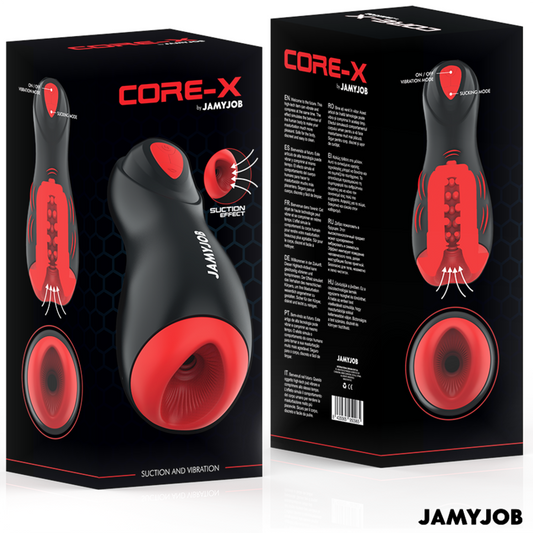 Jamyjob Core-X Automatic Masturbator 5 Suction And Vibration Modes