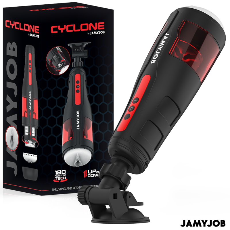 Jamyjob Cyclone Automatic Vagina Masturbator 10 Rotation And Thrust Modes