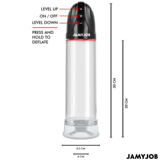 Jamyjob Xpand Automatic Pump 3 Suction Levels Grey