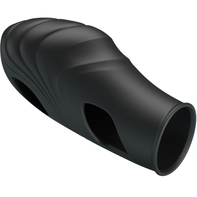 Pretty Love Lich Silicone Finger Vibrator Black