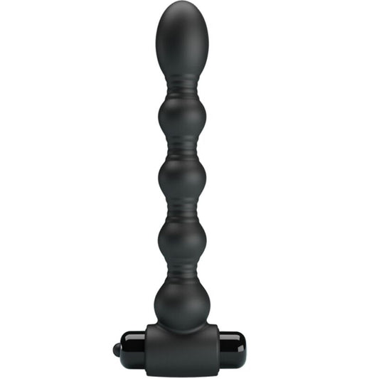 Pretty Love Lynn Silicone Anal Plug 10 Vibrations Black