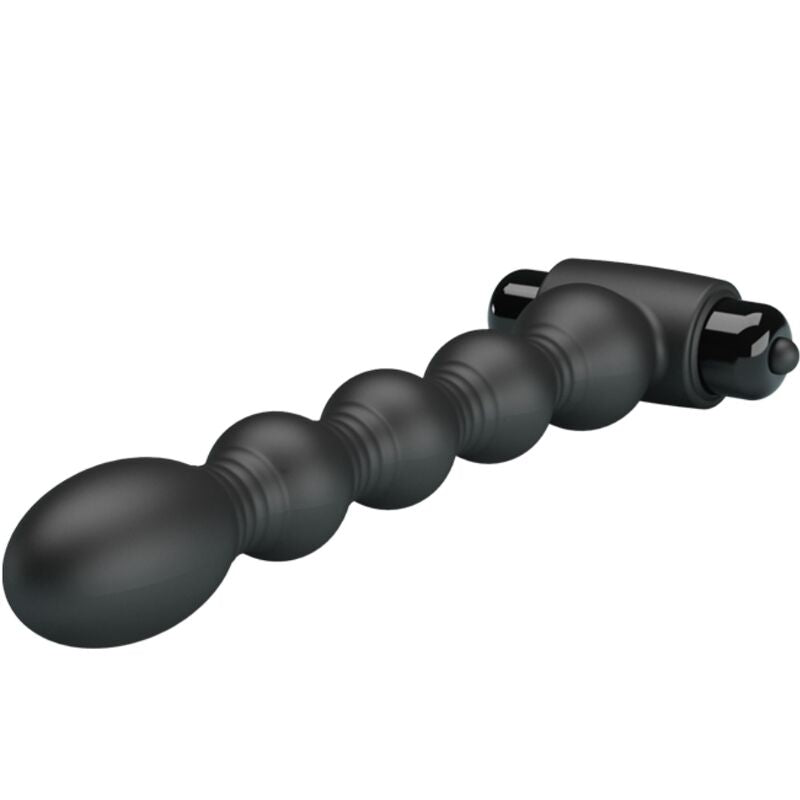 Pretty Love Lynn Silicone Anal Plug 10 Vibrations Black