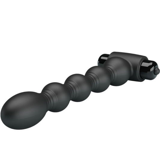 Pretty Love Lynn Silicone Anal Plug 10 Vibrations Black