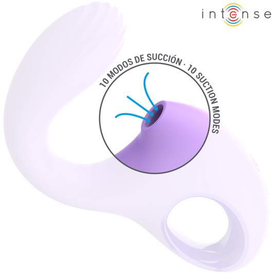 Intense Baxter Dual Vibrator & Stimulator with Remote Violet