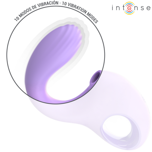 Intense Baxter Dual Vibrator & Stimulator with Remote Violet