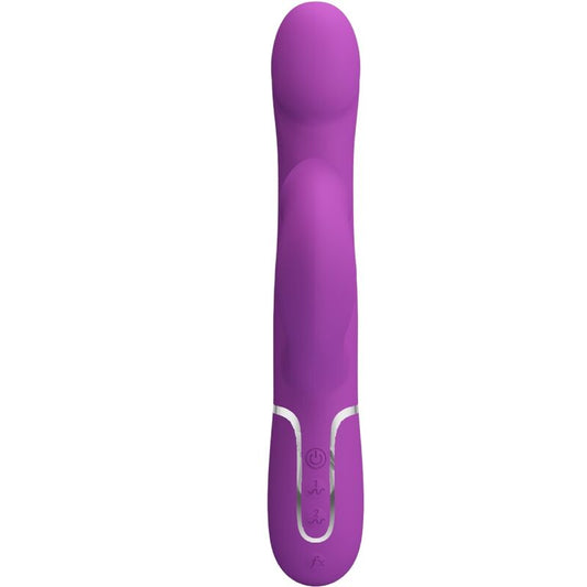 Pretty Love 4 In 1 Multifunction Vibrator & Stimulator Purple