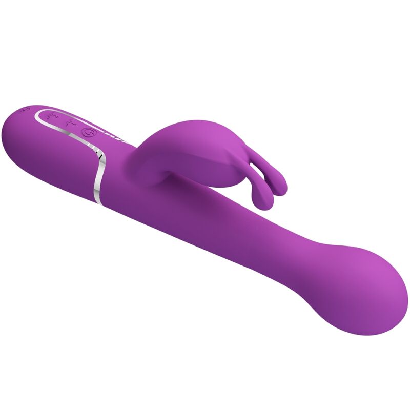 Pretty Love Dejon 3 In 1 Multifunction Rabbit Vibrator  Purple