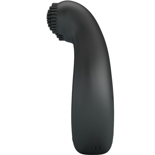 Pretty Love Dahlia Vibrating Ring + Clitoris Stimulator 12 Vibrations Black