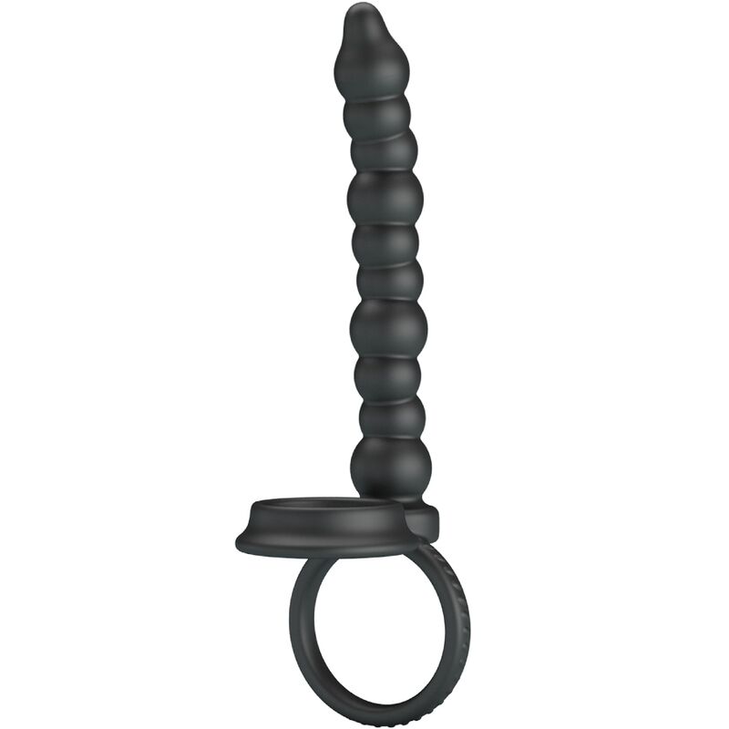 Pretty Love Dillion Double Penetration Double Cockring Black