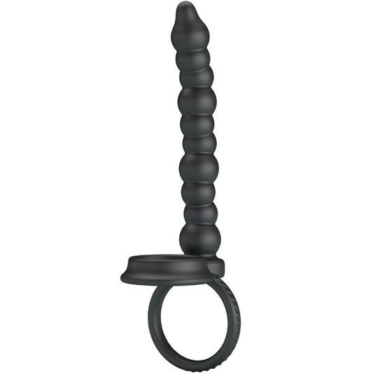 Pretty Love Dillion Double Penetration Double Cockring Black