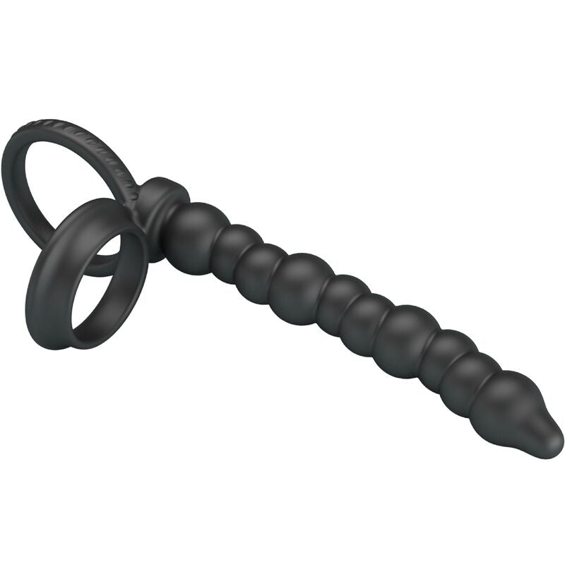 Pretty Love Dillion Double Penetration Double Cockring Black