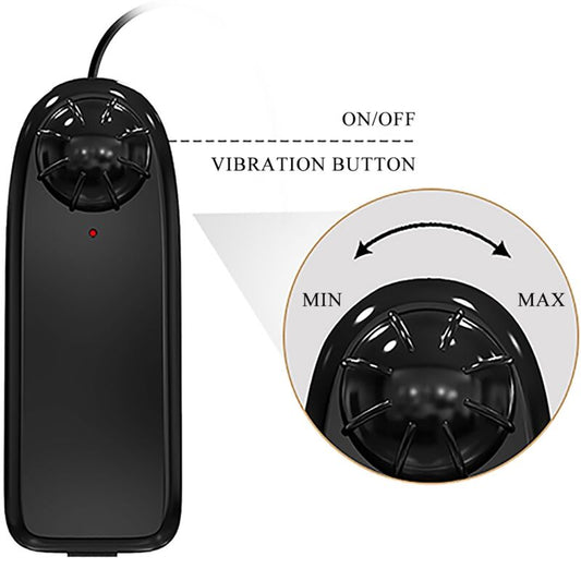 Baile Catoblepas Realistic Vibrator 20.6 Cm Flesh Remote Control
