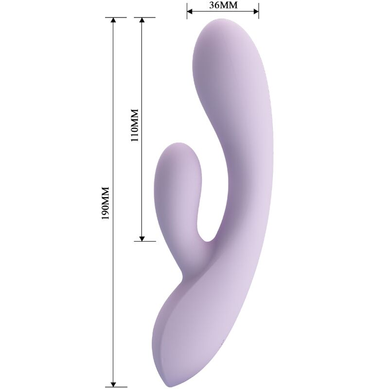 Pretty Love Rosolyn Rabbit Vibrator 10 Vibrations Purple