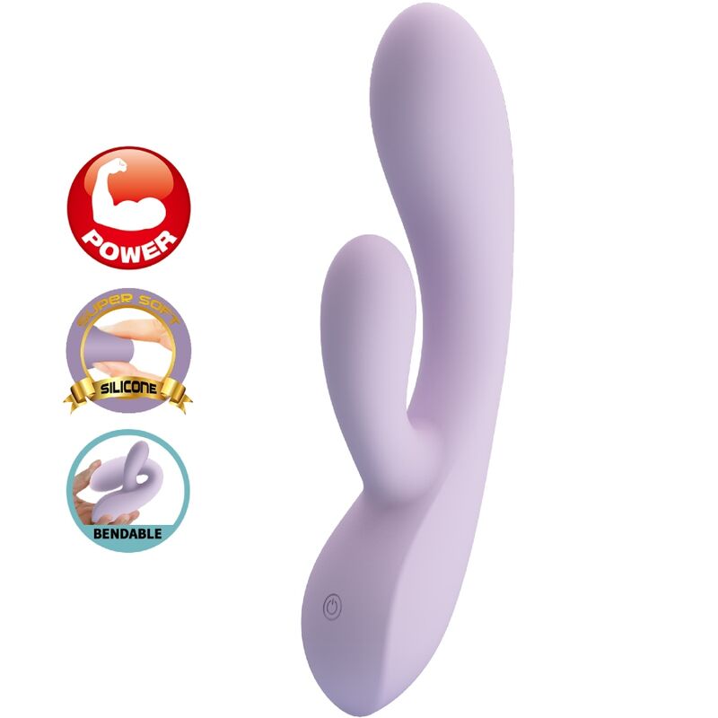 Pretty Love Rosolyn Rabbit Vibrator 10 Vibrations Purple