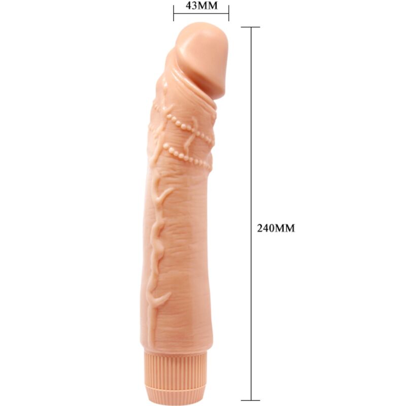 Baile Dybbuk Realistic Vibrator 24 Cm Flesh