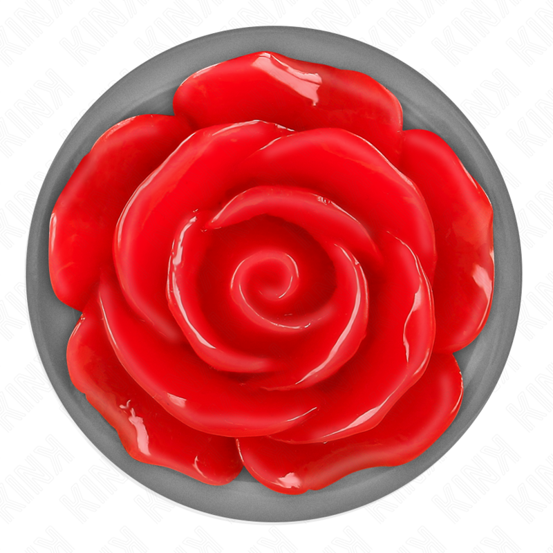 Kink Pleasure Plugs Kink - Plug Anal Rose Red Size S