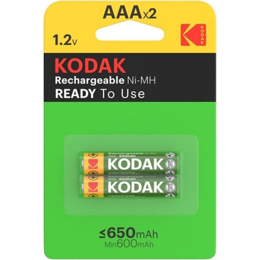 Kodak Rechargeable Battery Hr03 Aaa 650Mah Blister*2