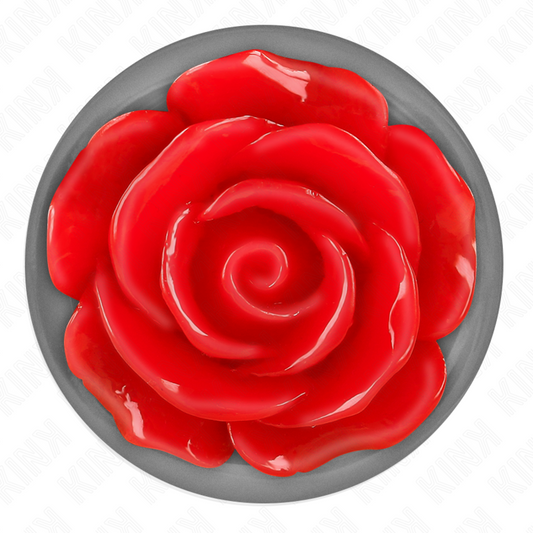 Kink Pleasure Plugs Kink - Plug Anal Rose Red Size M