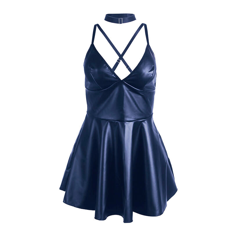 Subblime Dresses Subblime - 955427 Dress With Blue Leather Straps L/Xl