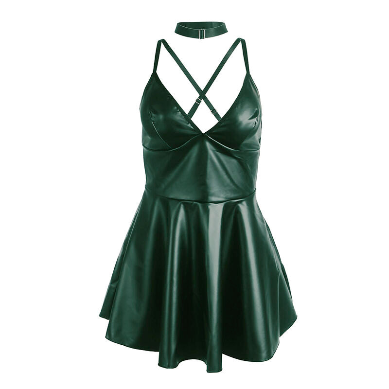 Subblime Dresses Subblime - 955441 Dress With Green Leather Straps L/Xl