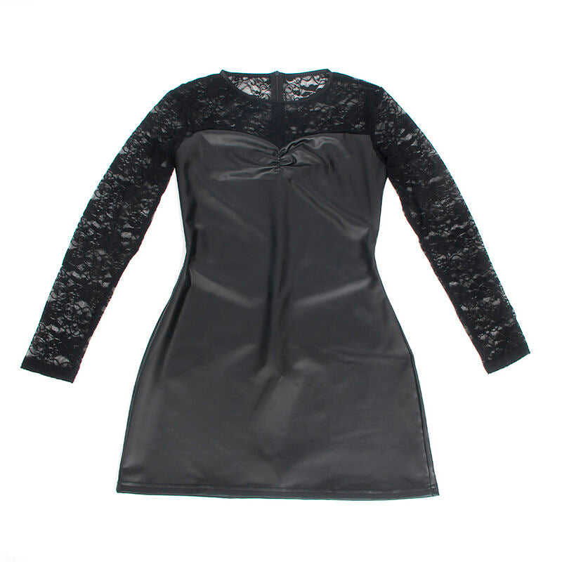 Subblime Dresses Subblime - 955601 Long Sleeved Dress With Black Lace L/Xl