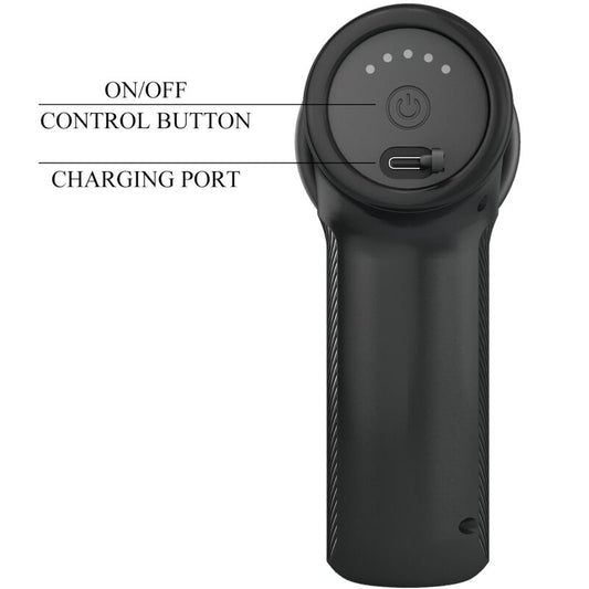 Pretty Love C-Type Pretty Love - Dj Doctor Massager 5 Settings Black