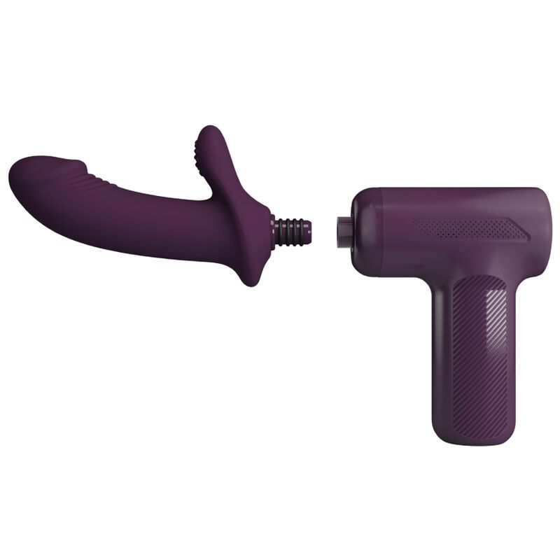 Pretty Love C-Type Pretty Love - Dj Scholar Massager 5 Settings Purple