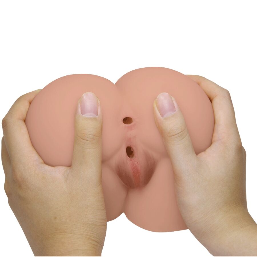 Crazy Bull Bernace Ass Vibrator With Realistic Vagina And Anus Flesh Remote Control