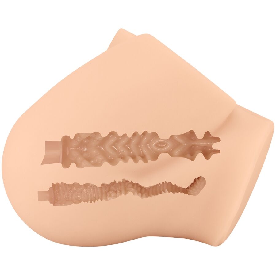 Crazy Bull Rolonda Rear Vibrator With Natural Realistic Vagina And Anus