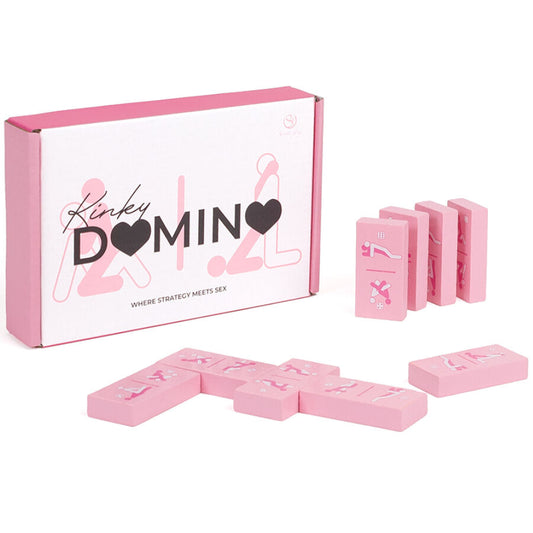 Secretplay 100% Games Secretplay - Kinky Domino Wooden Game