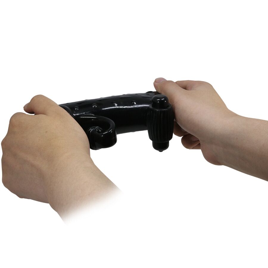 Romance Vibrating Penis Sleeve Black