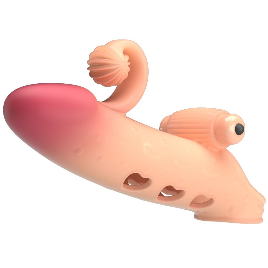 Romance Vibrating Penis Sleeve Natural