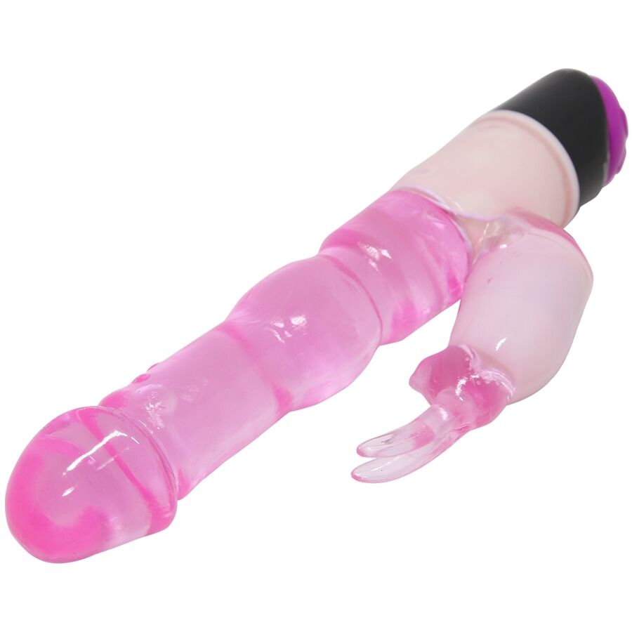 Baile Vibrators Baile - Waves Of Pleasure Fantasy Vibrator With Rabbit 23 Cm