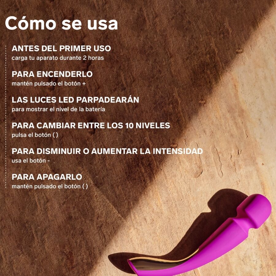 Lelo Smart Medium Wand 2 Ocean Blue Massager