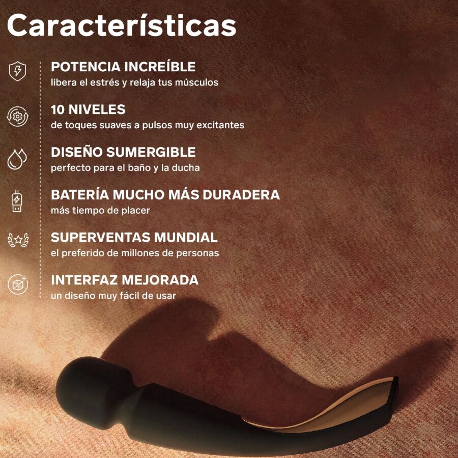 Lelo Smart Medium Wand 2 Ocean Blue Massager