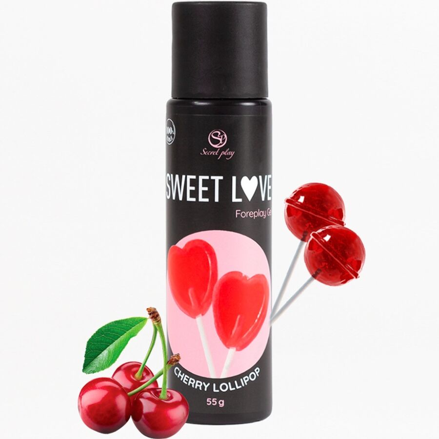 Secretplay Cosmetic Secretplay - Cherry Lollipop Gel Sweet Love 60 Ml