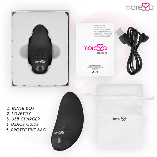 Moressa Blossom Black Vibrator