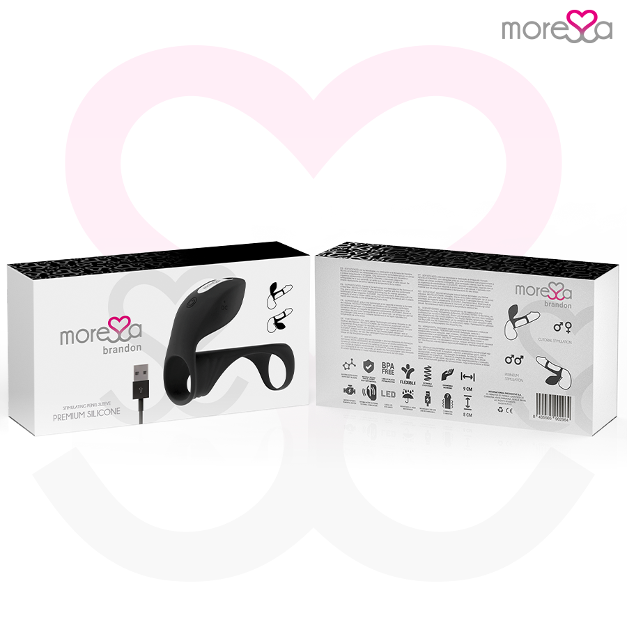 Moressa Brandon Vibrator Ring With Cover
